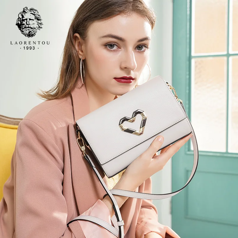

LAORENTOU Women Designer Shoulder Bags Female Flap Bag Lady Messenger Bags Fashion Crossbody Bag Gift Surprise Mother's Day Gift