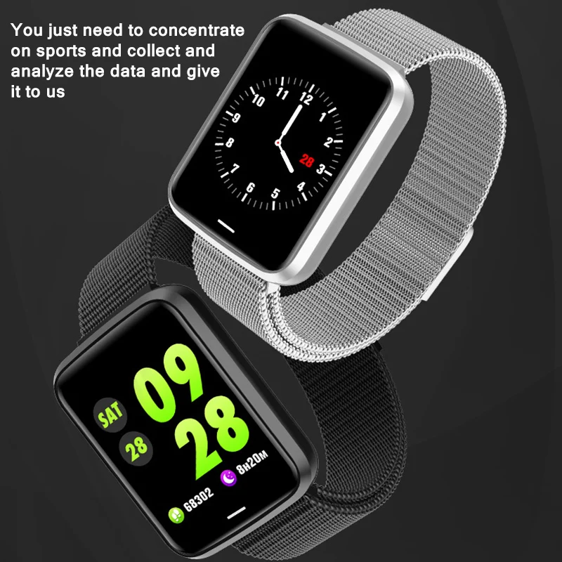 Умные часы с монитором артериального давления и кислорода Смарт IP67