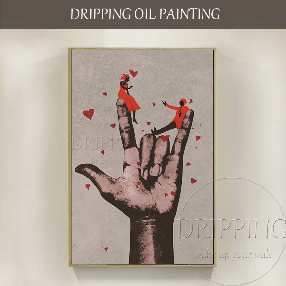 Художественная ручная роспись высокое качество абстрактная масляная живопись