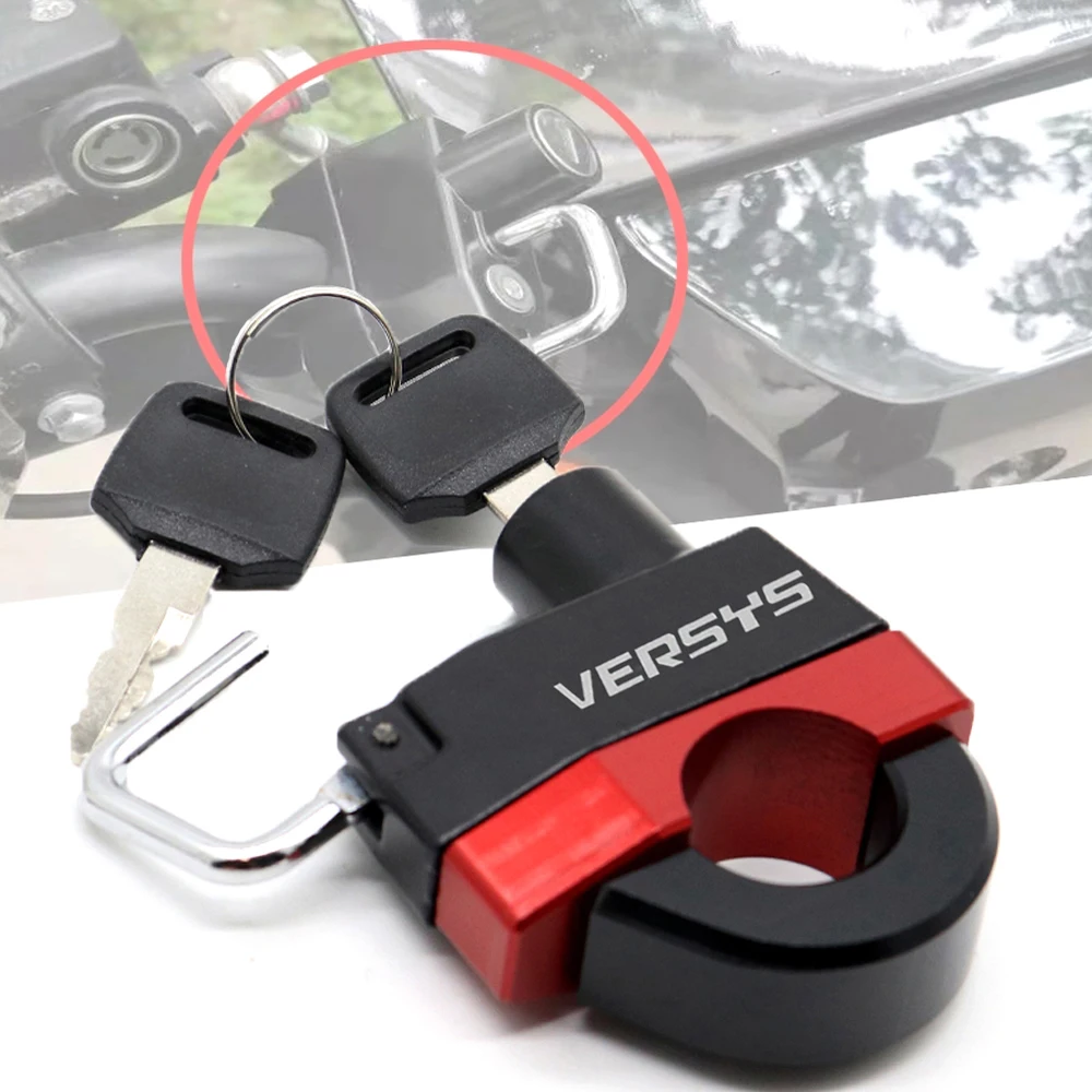 

Motorcycle Accessories Anti-theft Helmet Lock Security For KAWASAKI VERSYS 1000 VERSYS1000 2015-2019 2020 2021