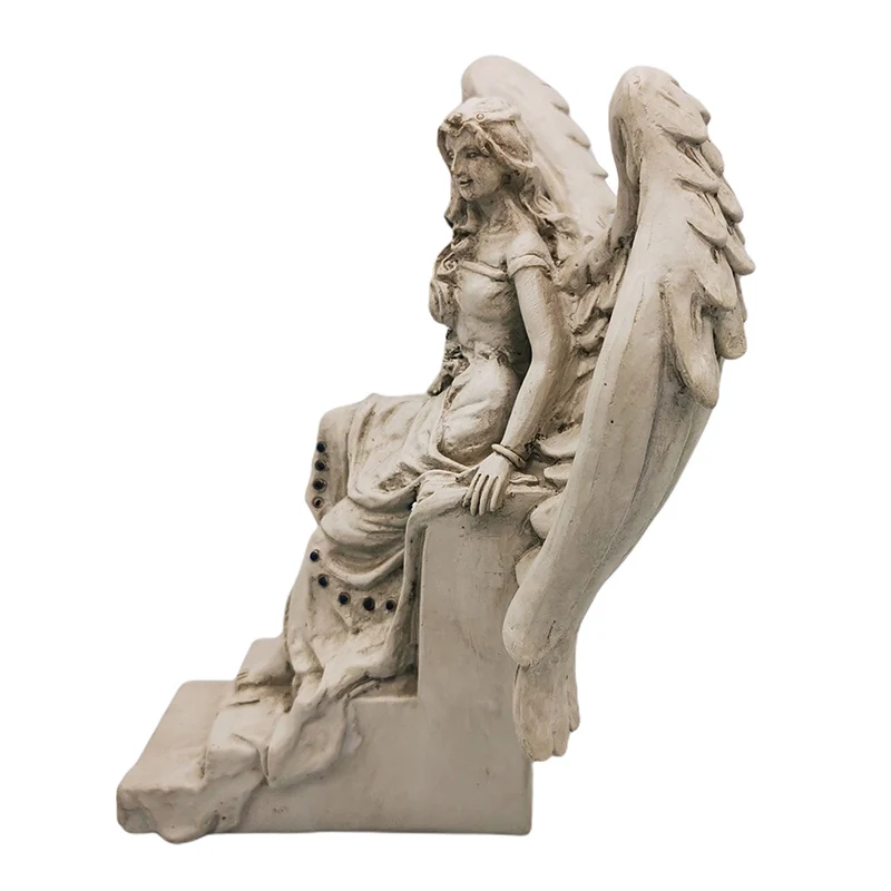 

Hot Angel Fairies Mother Figurine Resin Ornament for Garden Home Art Decoration Accessories D6