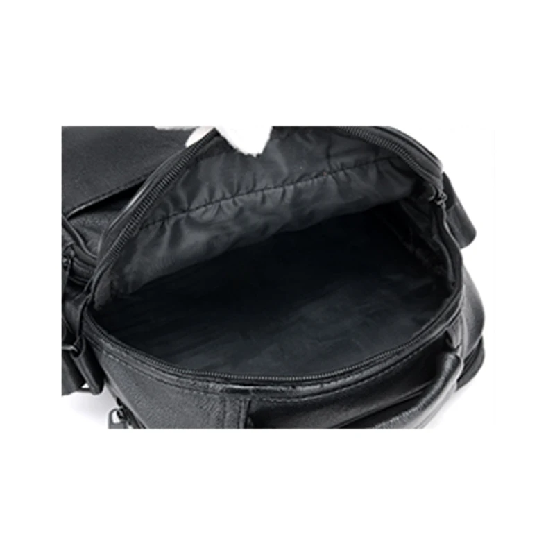 

Casual Men Shoulder Bag Vintage Crossbody Bags High Quality Male Bag PU Leather Handbag Capacity Men Messenger Bags Tote Bag