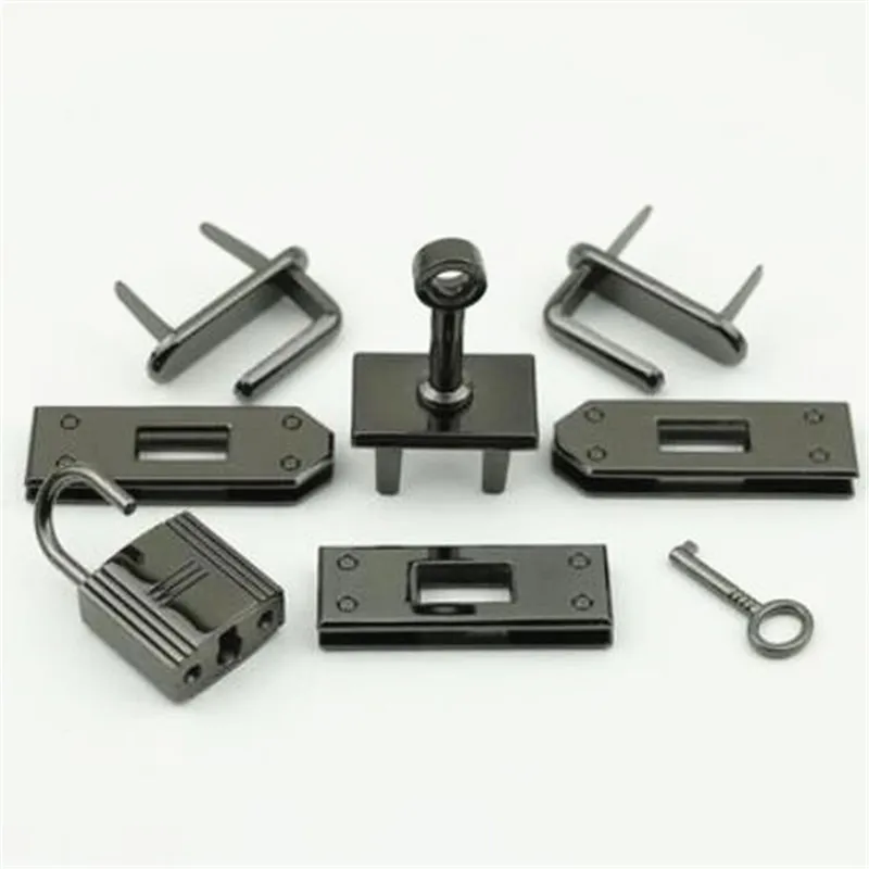 Металлический замок Пряжка Сумка Поворотный защелки застежка аксессуары DIY