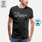 Голоса Кроули Мужская футболка Сверхъестественное винчестер братья с героями сериалов дизайн Newcool повседневные гордость футболка для мужчин в стиле унисекс, Новая мода