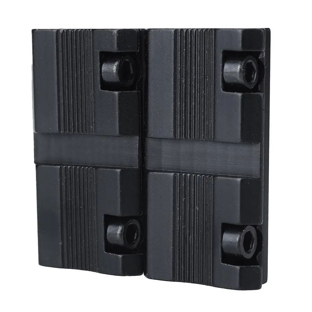 

2pcs 3/8" 11mm Dovetail to 7/8" 20mm Tactical Rifle Scope Mount Base Hunting Picatinny Weaver Innovative Rail Adapter Platform