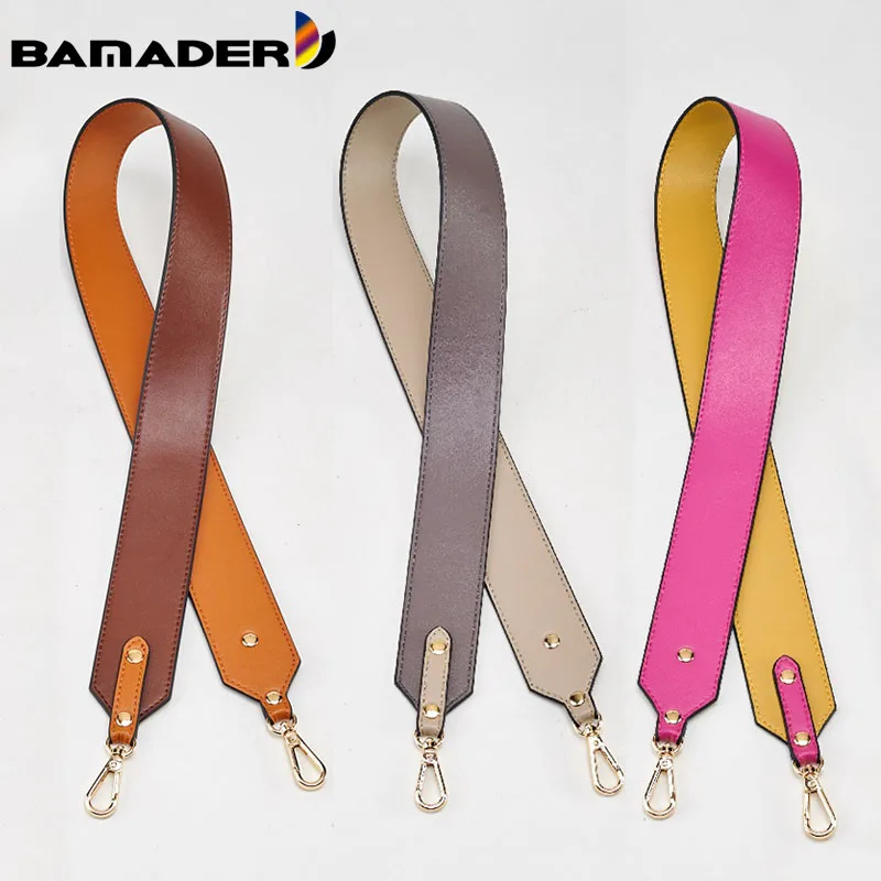 Бренд BAMADER, высокое качество, натуральная кожа, сумка на ремне, новая мода, широкий плечевой ремень, роскошный ремень для сумки, сумки, аксессуары
