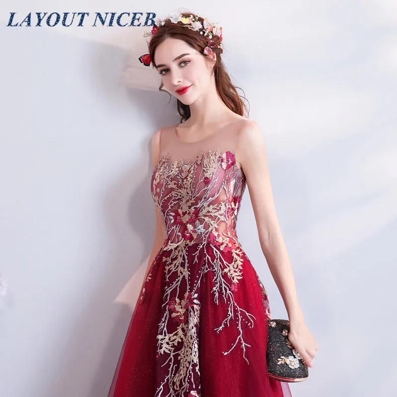 Вечернее платье кружевное с аппликацией из бусин robe de soiree женское официальное вечернее платье abiye gece elbisesi vestido de festa