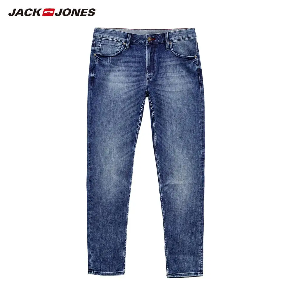 Мужские джинсы с высокой посадкой JackJones из импортной итальянской ткани