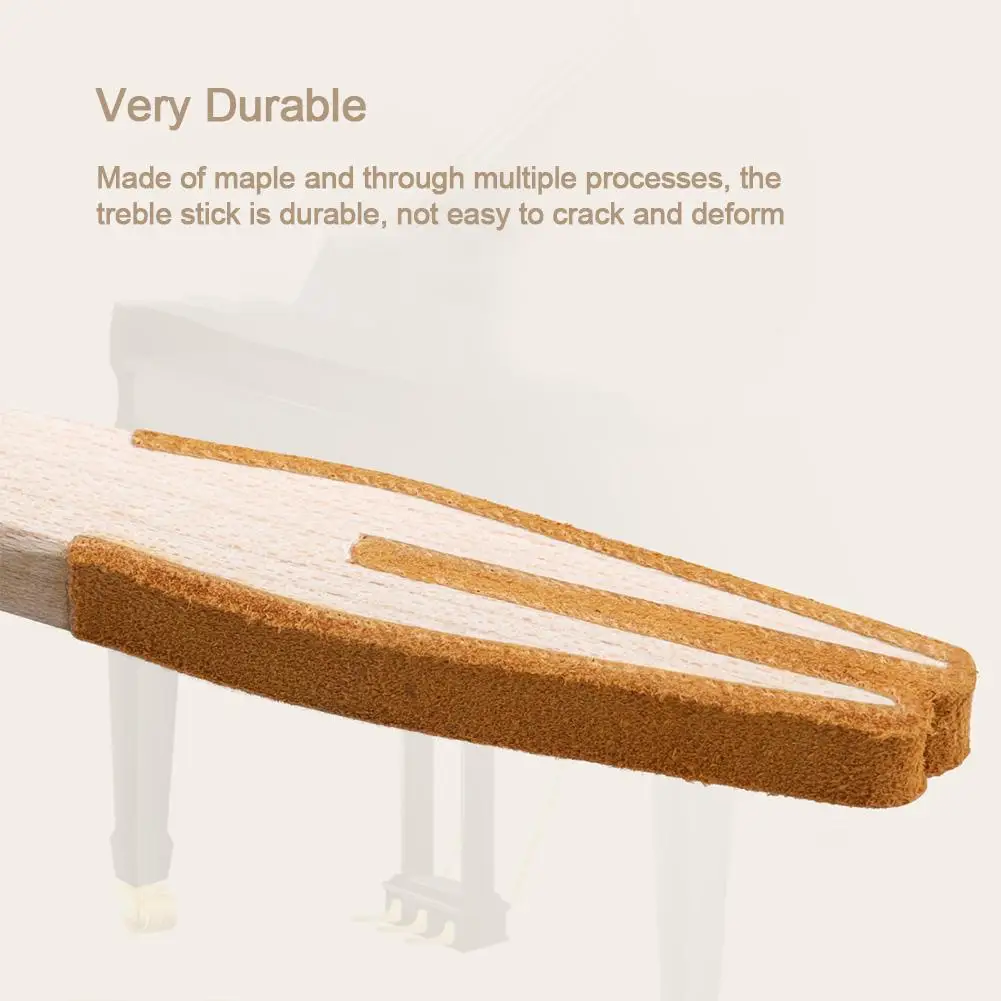 

Piano Tone Tuning Stick Portative Utility Durable Effective Tone Tuning Stick Mute Stick For Repairing Tuning Piano