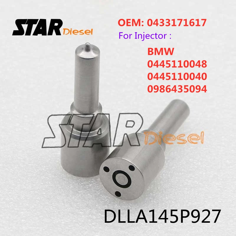 Наконечники форсунки STAR Diesel DLLA145P927 0433171617 CR DLLA 145 P927 для BMW 0445110048 0445110040 0986435094 |