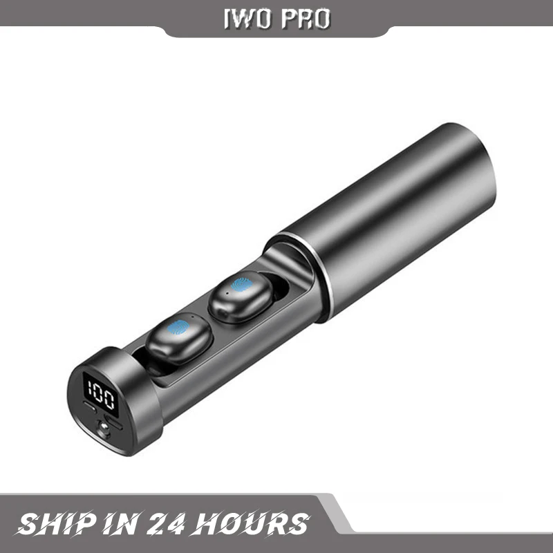 

2021 Bluetooth headset Wireless Earphone N21 TWS True Stereo With Microphone Touch Music with charging boxmicrophone LED Display