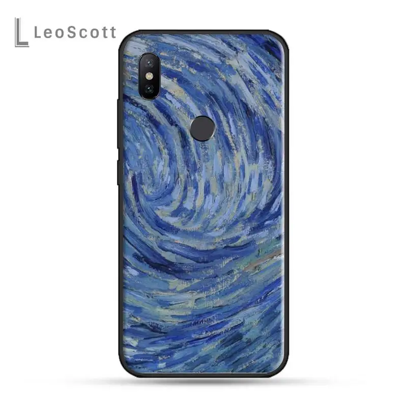 

art aesthetic van Gogh painting Phone Case For Xiaomi Redmi note 4 4X 8T 9 9s 10 K20 K30 cc9 9t pro lite max
