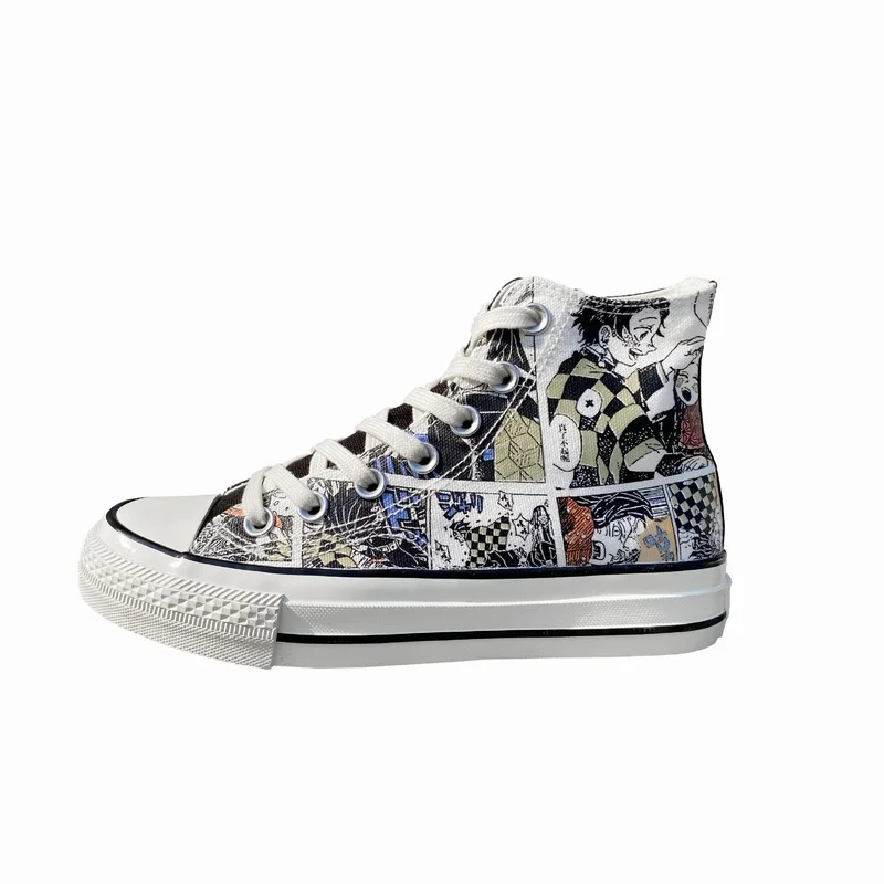 

2021 Spring New Fashion Women's High-top Canvas Shoes Women All-match Canvas Shoes Sneakers Women Sports Shoes