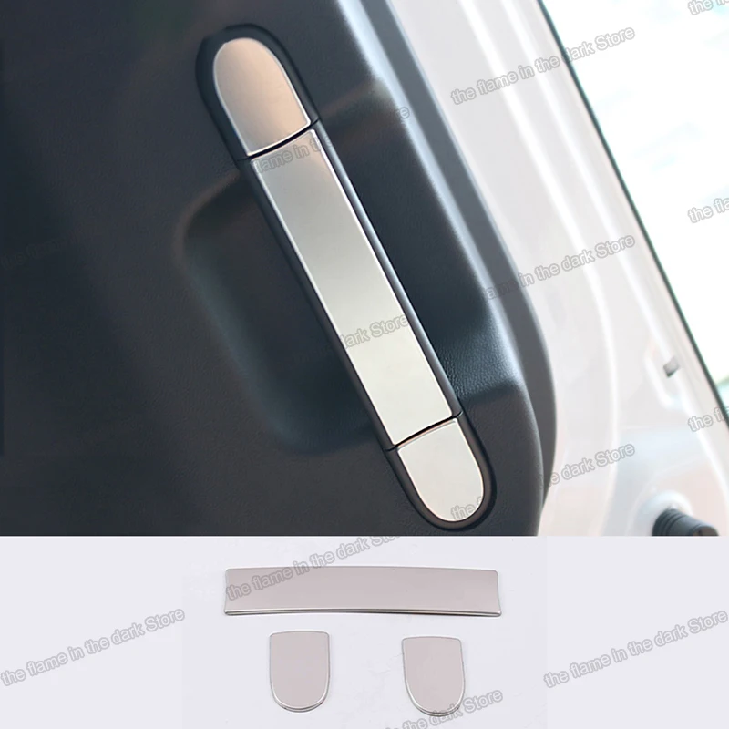 

Lsrtw2017 Stainless Steel Car Trunk Switch Handle Trims for Haval H6 2017 2018 2019 2020 Interior Accessories Chrome