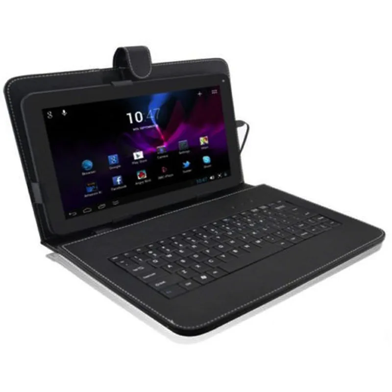 2019 Новый Bluetooth клавиатура 10 1 дюйма Android планшетный ПК чехол USB подставка