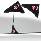 2 шт., автомобильный значок, защита углов дверей, новая внешняя наклейка, автомобильный продукт для Fiat 500 500C 500L 500X Brava Ducato Fiorino Panda