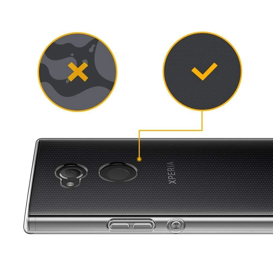 Ударопрочный Ультратонкий Мягкий ТПУ чехол для Sony Xperia XZ XZ3 XZ4 XZ1 XZ2 Compact Premium XA XA1 Plus