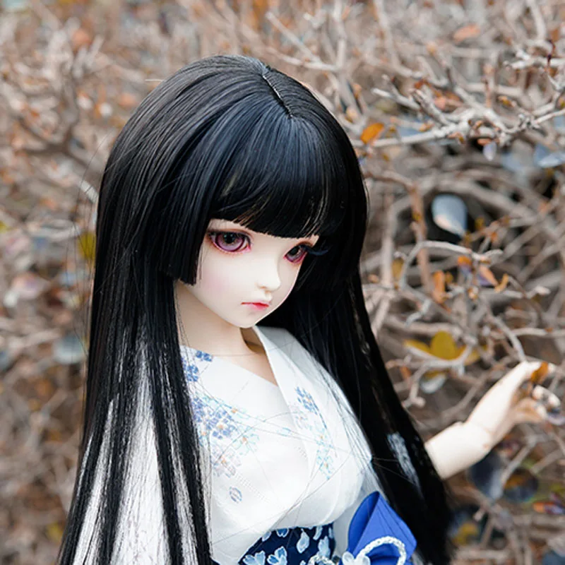 2020 новый стиль 1/3 1/4 1/6 Bjd парик высокая температура мода прямой провод SD для BJD