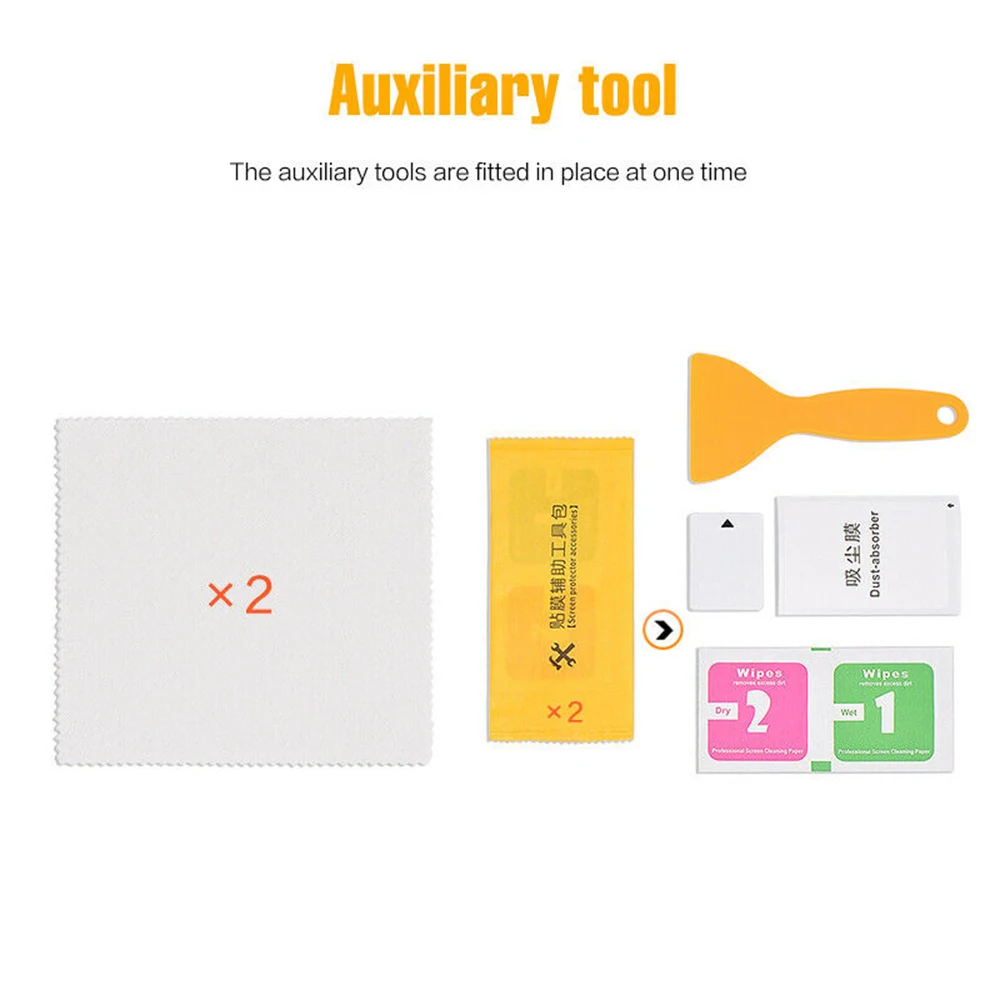 Anti-Glare Protector Film Transparent Oval Set Accessories Auto Window |