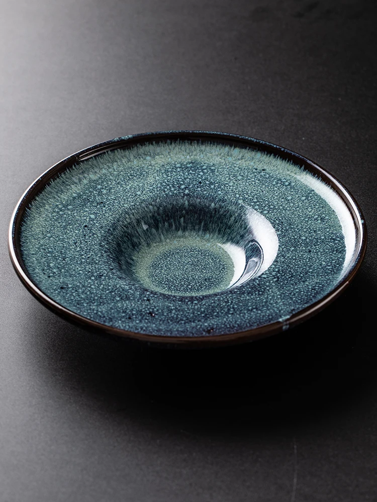 Тарелка для пасты с принтом павлина креативная тарелка в западном стиле поднос