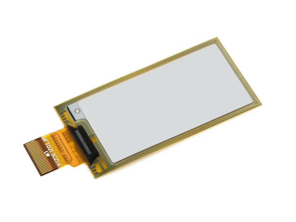 Waveshare 212x104 2 13 дюймовый гибкий E Ink сырьевой дисплей черный/белый цвет интерфейс SPI