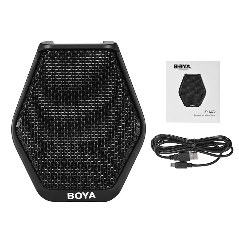 BOYA BY-MC2 суперкардиоидный конденсаторный микрофон для конференц-связи с