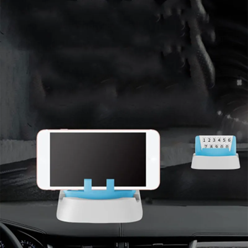 

Temporary Stop Sign Car Parking Card Mobile Phone Car Bracket Multi-function Mobile Phone Universal Bracket