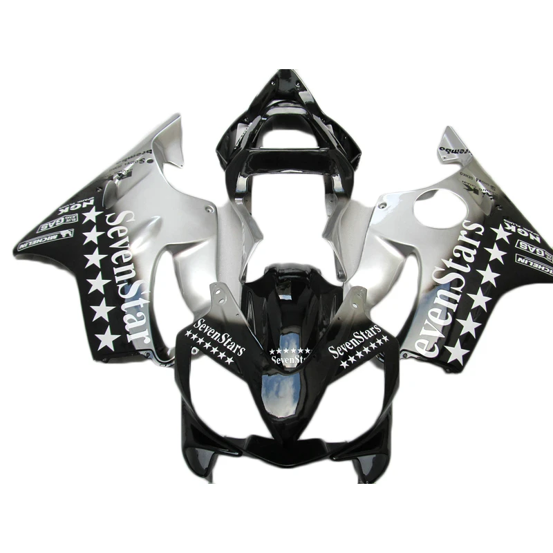 

Superior Silver Black Fairing Kit For HONDA CBR 600 F4I 2001 2002 2003 fairings CBR600 F4i 01 02 03 Injection molding BQ48