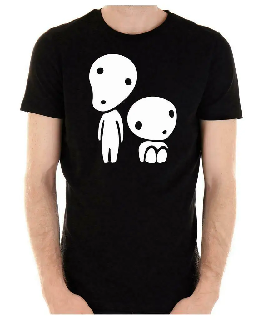 

Kodama Forest Tree Spirits Princess Mononoke T-Shirt Alternative Anime Clothing