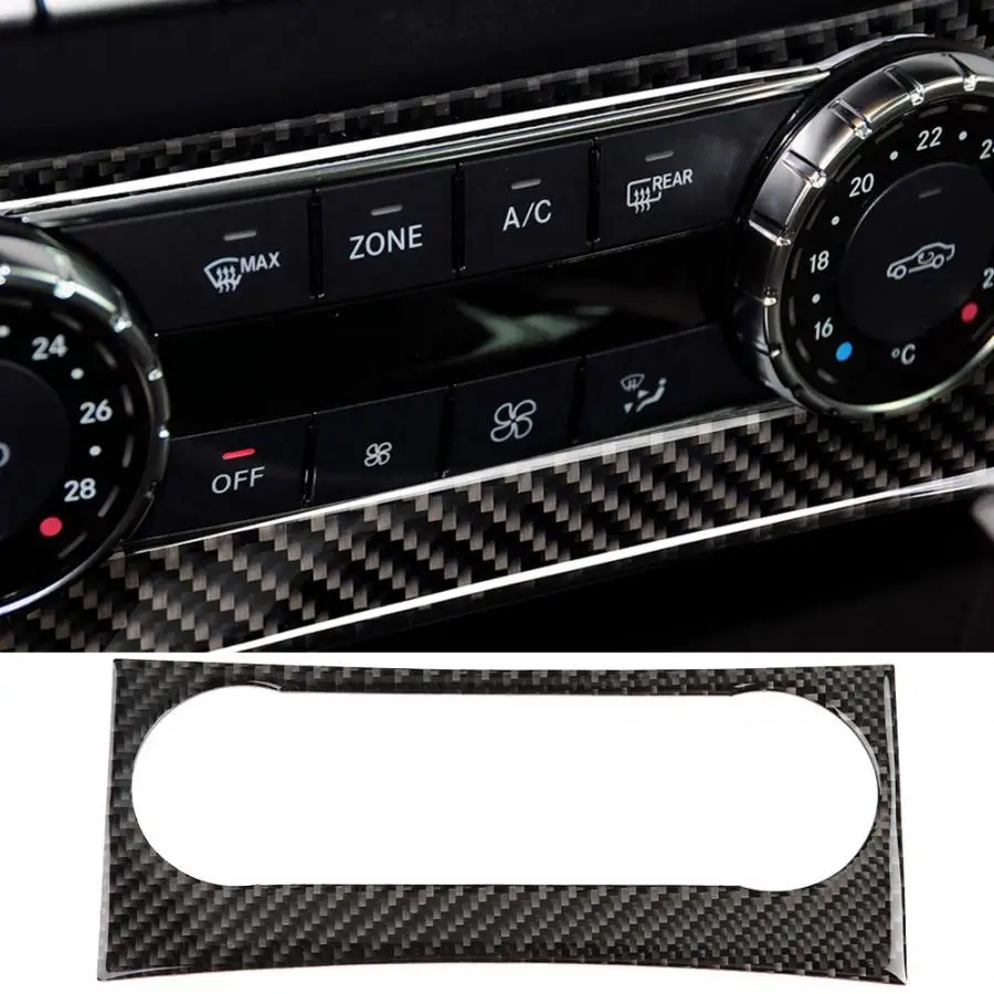Накладка на центральную консоль кондиционера для Mercedes W204 2005 2006 2007 2008 2009 2012