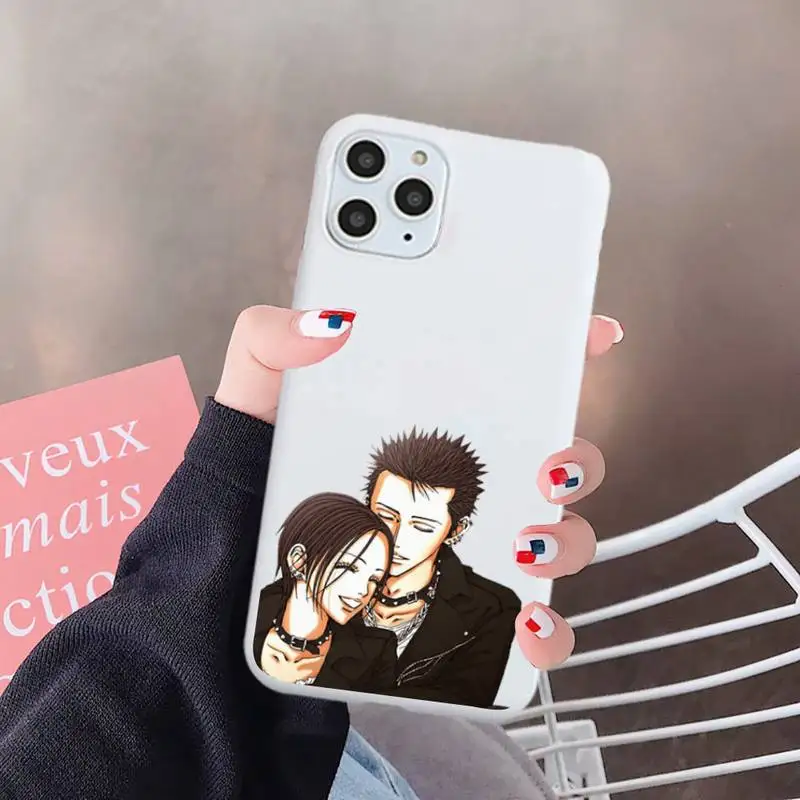 

Japan anime Oosaki Phone Case Candy Color for iPhone 6 7 8 11 12 s mini pro X XS XR MAX Plus