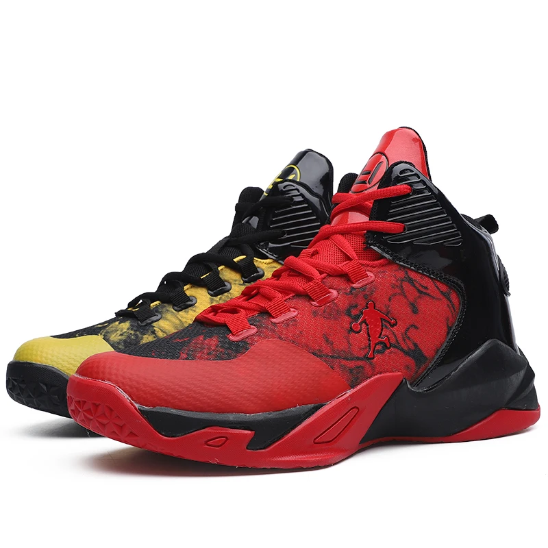 Баскетбольные кроссовки Jordan дышащие с высоким берцем противоударные