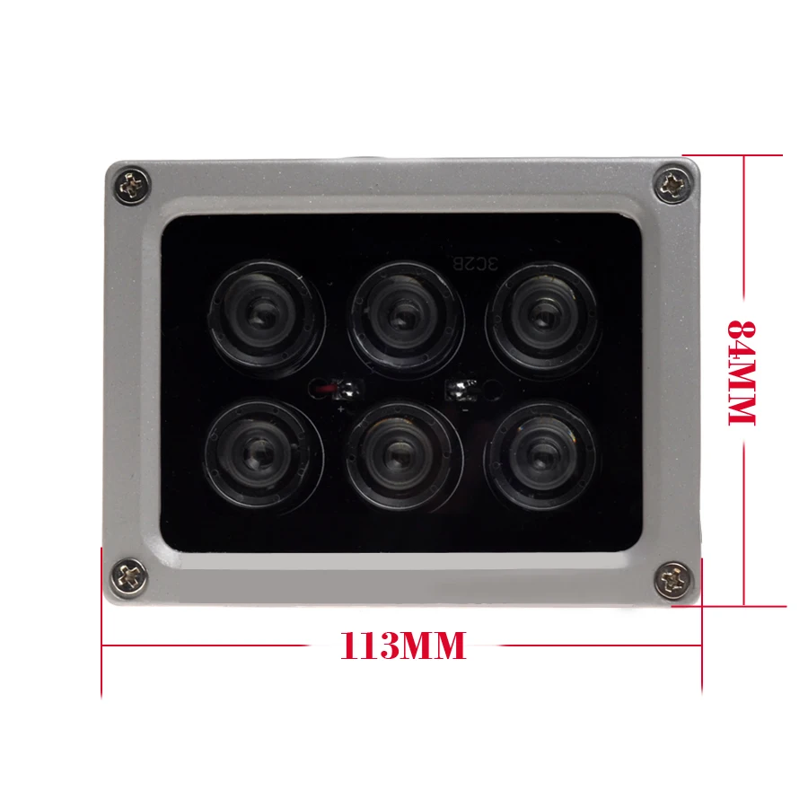 Светодиодный ИК-светильник ANPWOO CCTV 6 шт. светодиодный для наружного использования