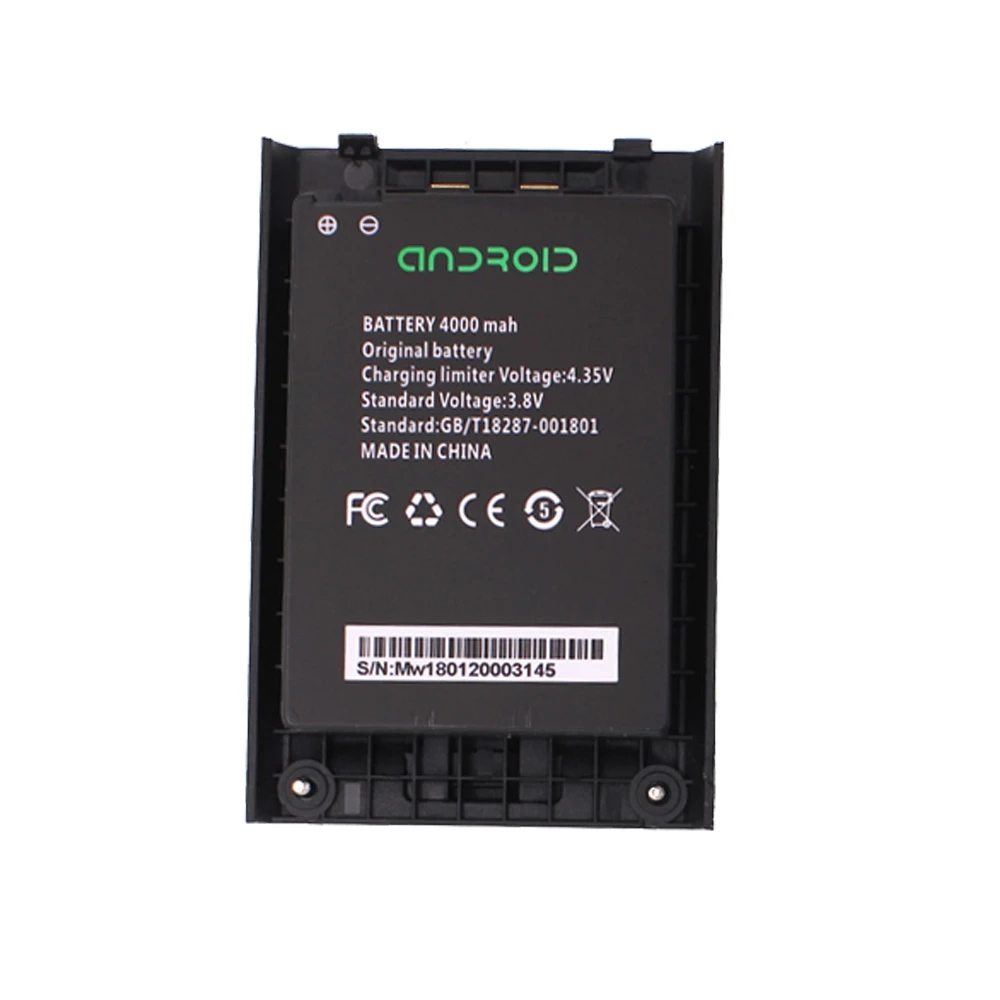 Оригинальная батарея для Anysecu 4G 7S + сетевое радио UNNIWA F40 Walkie Talkie 4000mah 3 8 V Li ion Battery |