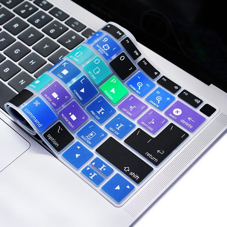 Обложка для клавиатуры ulticut Pro X силиконовая MacBook новинка Air 13 дюймов выпуск 2018 года