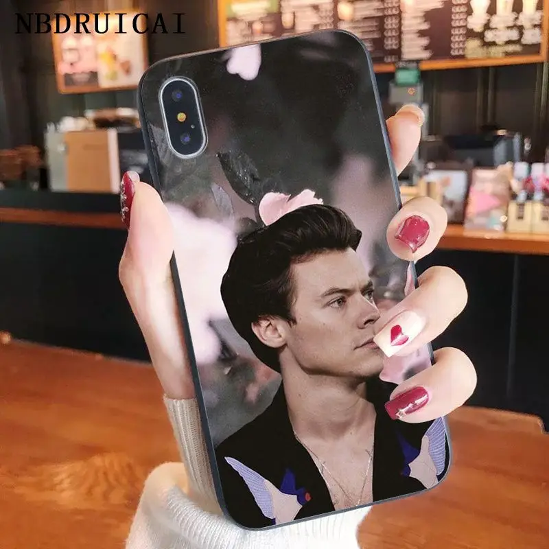 

NBDRUICAI Harry Style Aesthetic New Popular High Quality Phone Case for iPhone 11 pro XS MAX 8 7 6 6S Plus X 5 5S SE XR case