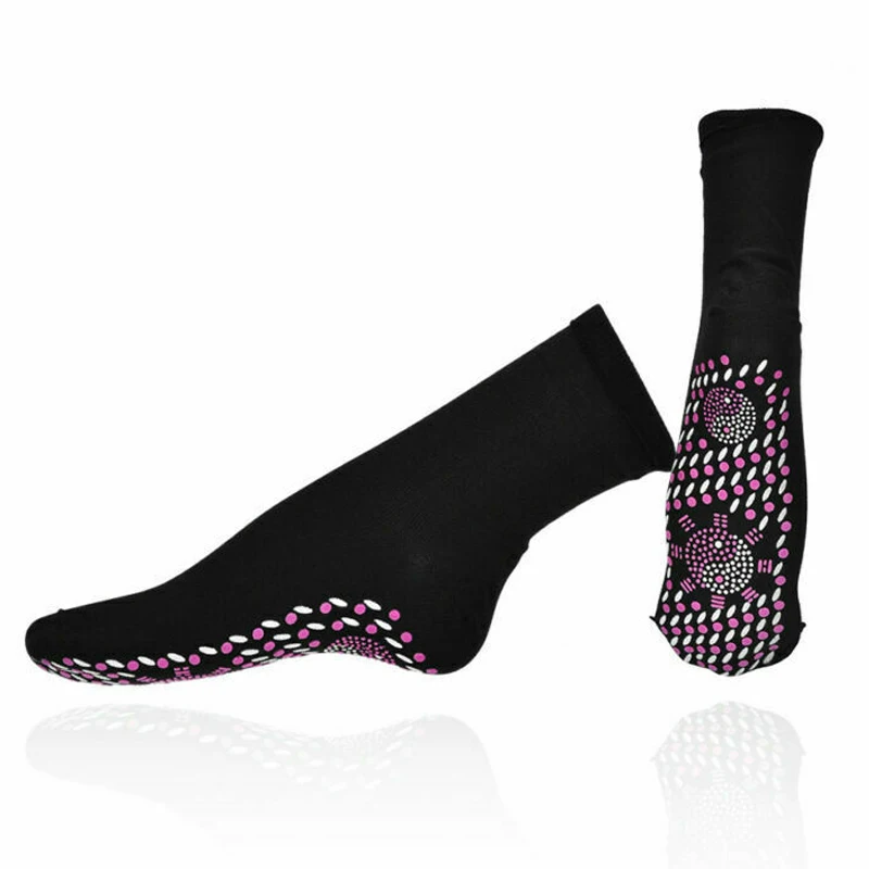 Турмалиновые магнитные носки Самонагревающиеся терапевтические теплые