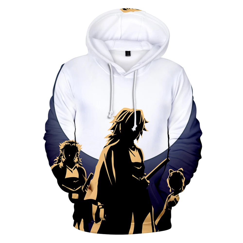 

Anime Demon Slayer Kimetsu No Yaiba 3D Hoodies Men/Women Fashion Trend Long sleeve Keep warm Hoodies Men Winter Demon Hoodie