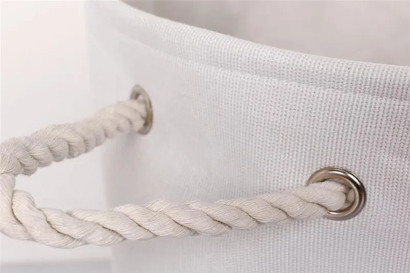 Складная корзина для белья подвесная круглая детской кроватки большая емкость 35