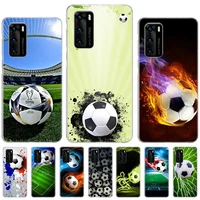 football case for huawei p50 p40 p30 p20 p10 lite printing pattern cover for huawei mate 20 10 pro anti fall coque