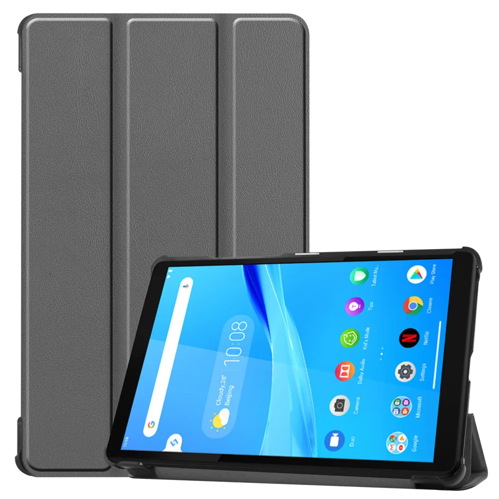 Новый твердый трехслойный кожаный чехол-книжка для Lenovo Tab M8(TB-8505X) 8 '' чехол