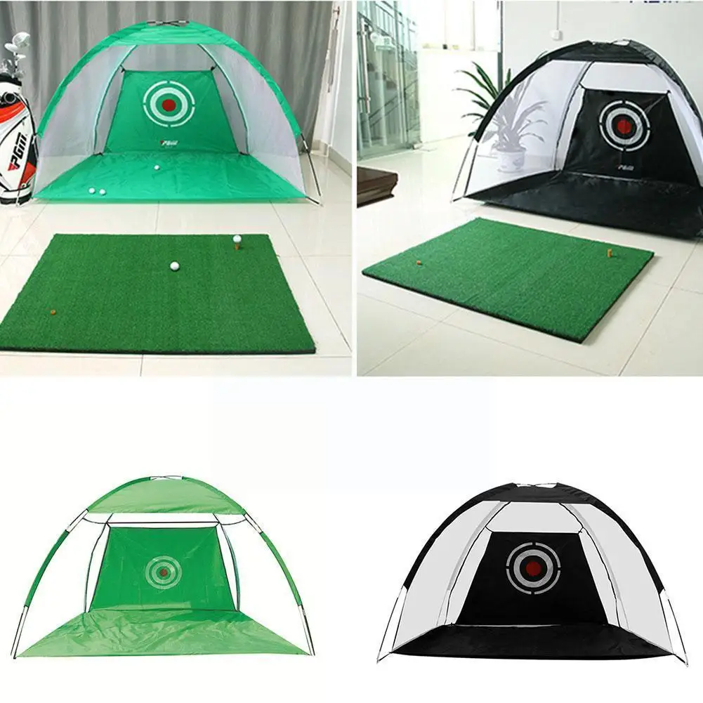 

Сетка для тренировок в помещении и на открытом воздухе, клетка для игры в гольф, тренировочная палатка для гольфа, сада, оборудование для пра...
