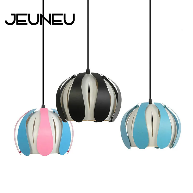 Деревенский Скандинавский современный подвесной светильник светодиодный E27 для