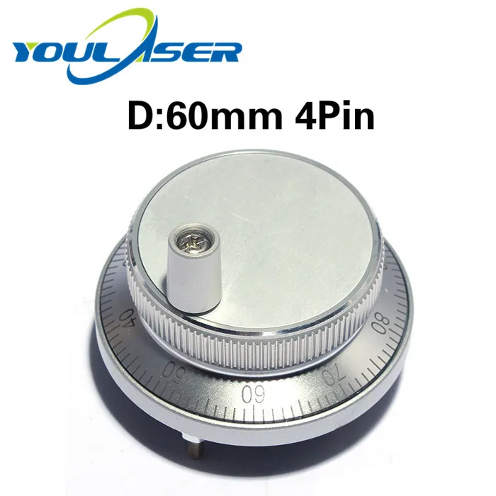 Электронное ручное колесо с ЧПУ диаметр 60 мм Импульсный номер 100 напряжение 24 В 4