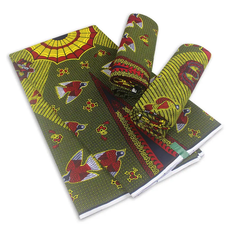 

Promotion african veritable ankara real wax print fabric african printed fabric 100% cotton Nigeria ankara by 6 yards/lots PR015
