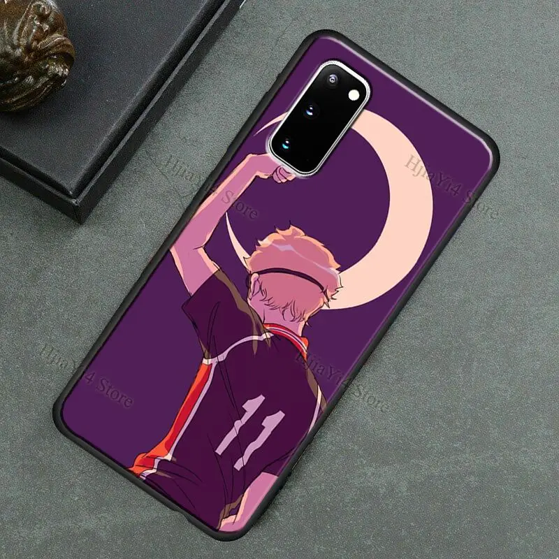 Аниме Чехол Tsukishima Kei Haikyuu для Samsung Galaxy Note 10 Plus 20 Ultra 9 S8 S9 S10 S20 FE S21 | Мобильные телефоны