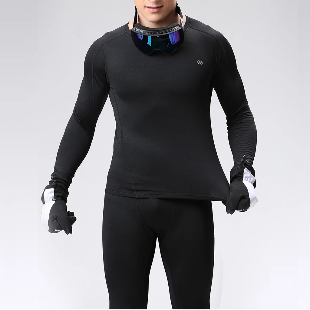 Термобелье с длинным рукавом комплект нижнего белья для зимних видов спорта и