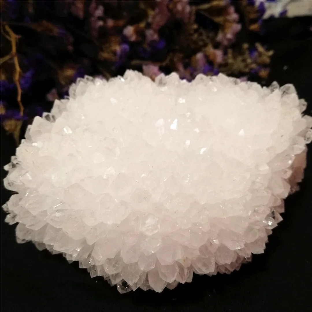 

100-1000g Natural white crystal clear cluster Original Stone Quartz Mineral Specimen rock Raw Gemstones reiki Healing Decor