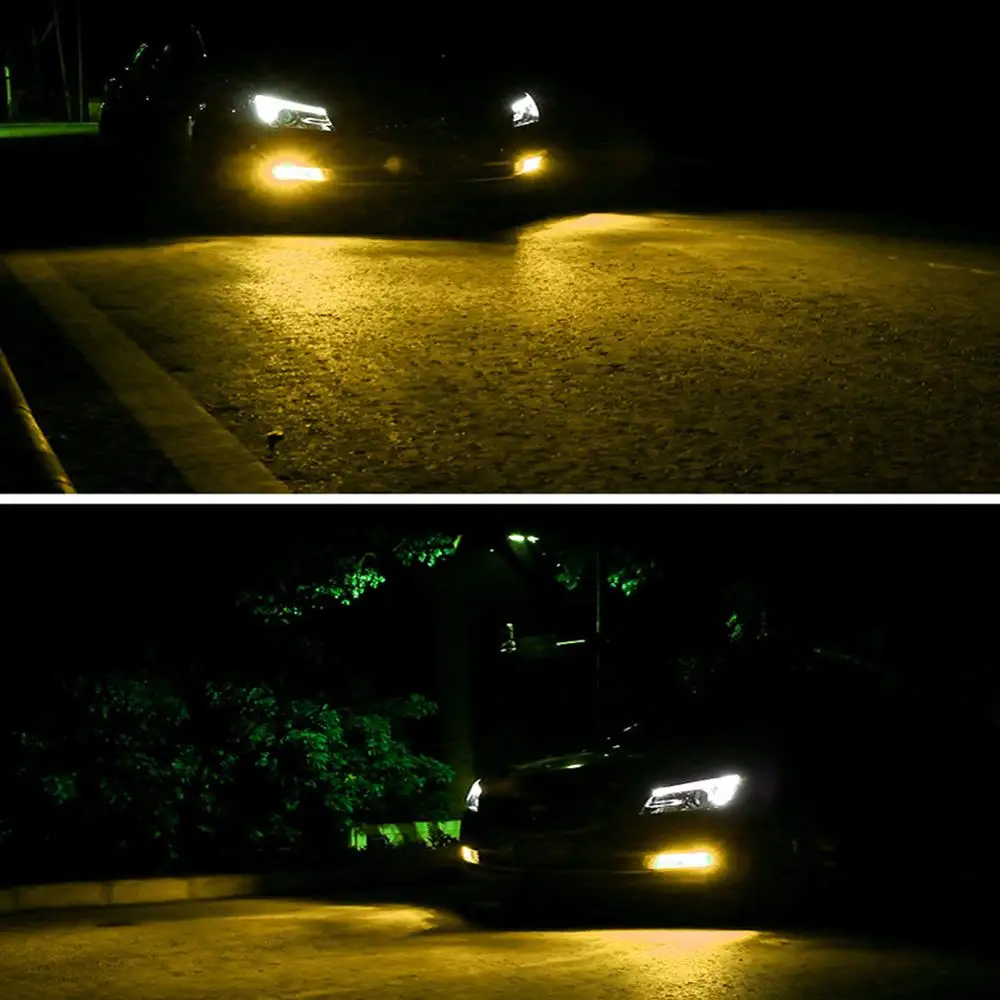 

YOLU 1 Pair Car led brake lights rogue reversing lamps turn signals Light 1156 1157 3157 7443 9005 9006 H4 H9 H11 White