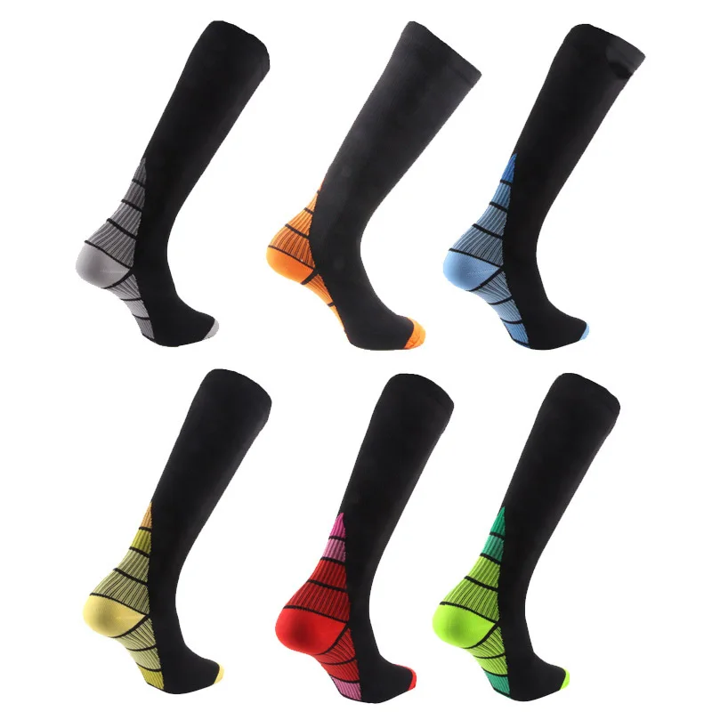 

Compression Stockings Pressure Varicose Vein Stocking Anti Fatigue Pain Relief Knee High Stockings 15-20 MmHg Graduated